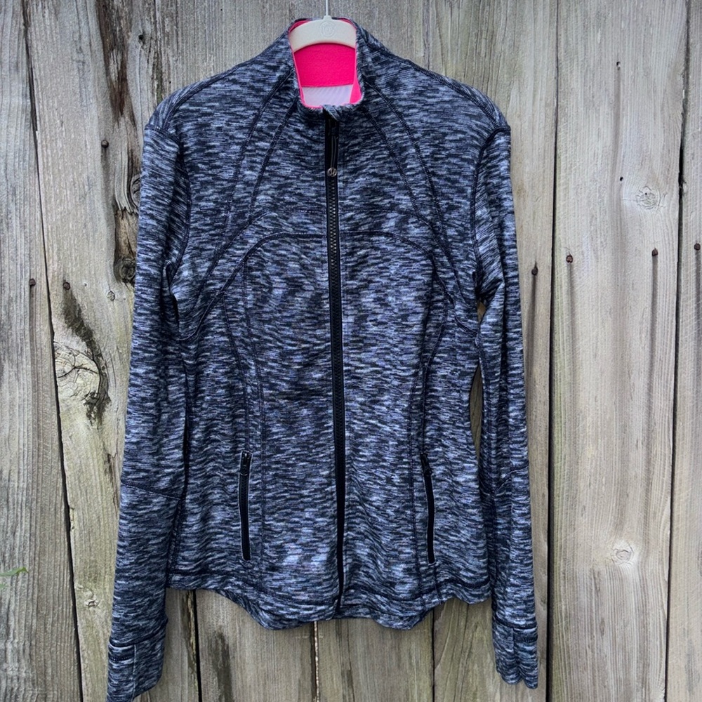 Lululemon Athletic Black Define Zip Up Jacket Coat Women’s Size 10